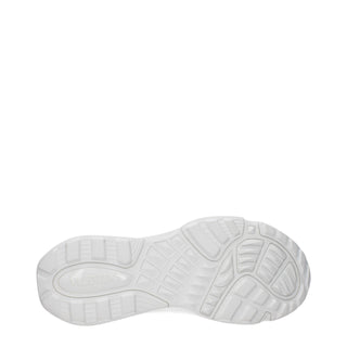 Valentino Garavani White Fabric Athletic Sneakers