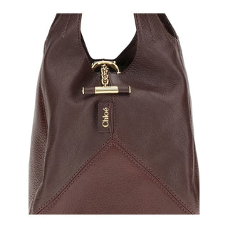 Chloé Brown Buffalo Leather Shoulder Bag