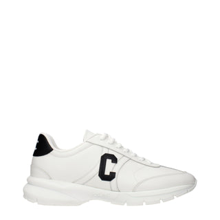 Celine White Leather Athletic Sneakers