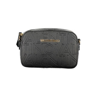 Mario Valentino Black Polyurethane Women Handbag