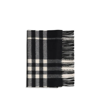 Burberry Black Cashmere Scarf