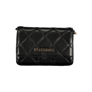 Mario Valentino Nero Polyurethane Women Shoulder Bag