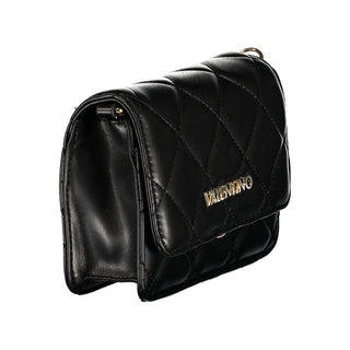 Mario Valentino Nero Polyurethane Women Shoulder Bag