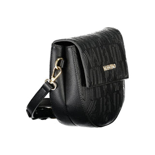 Mario Valentino Black Polyurethane Women Handbag