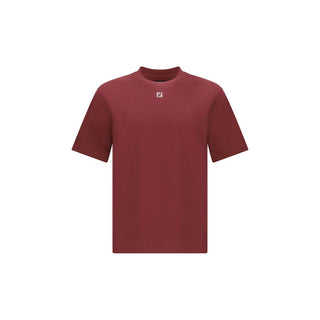 Fendi Bordeaux Cotton T-Shirt
