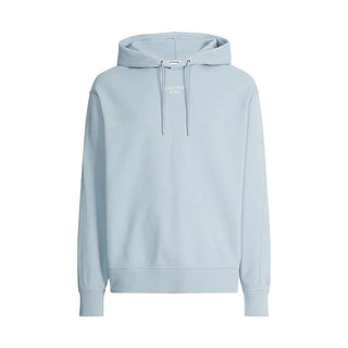 Calvin Klein Jeans Light Blue Cotton Sweatshirt