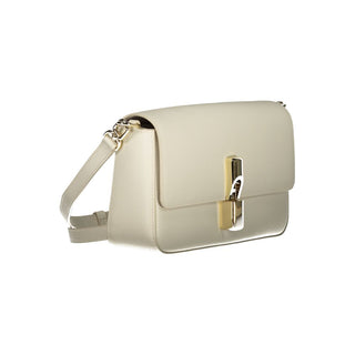Furla White Leather Handbag