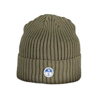 North Sails Green Cotton Beanie