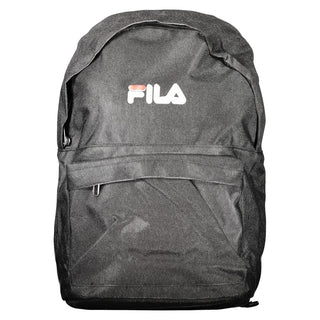 Fila Black Polyester Backpack