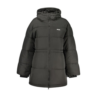 Fila Black Polyester Shell Jacket