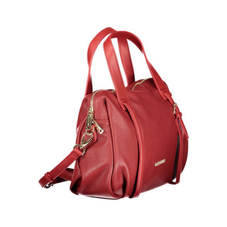 Mario Valentino Red Polyethylene Handbag