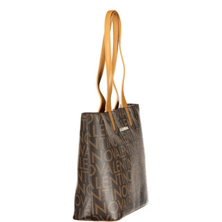 Mario Valentino Brown Polyethylene Handbag