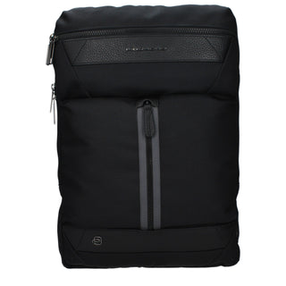 Piquadro Black Fabric Backpack