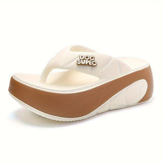 Women Summer Soft Sole Slippers, Casual Comfortable Beach Sandals, Summer Vacation Beach Slides 