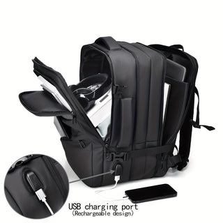 Expandable Laptop Backpack, Water Resistant for Business Travel, Fits 15.6 Inch Laptop 