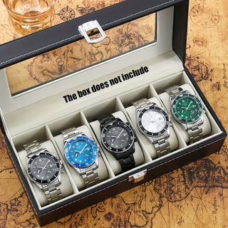 3/5pcs/set, Stylish Quartz Watch for Men - Perfect Gift for Any Occasion 